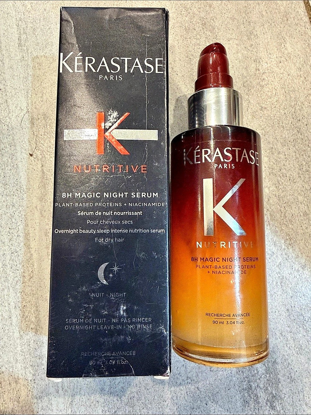 Kérastase Nutritive 8H Magic Night Serum Night Hair Serum USED